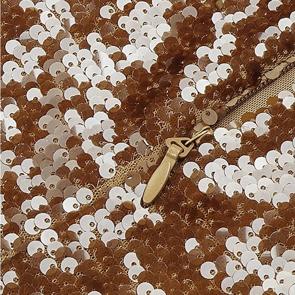 Brown Sequins Maxi Dress - Picture 8 of 8